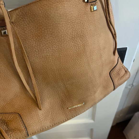 Rebecca Minkoff Tan Leather Fringe Handbag - Picture 9 of 10